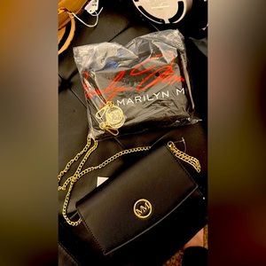 Marilyn Monroe Cross body with Dustbag & Charms